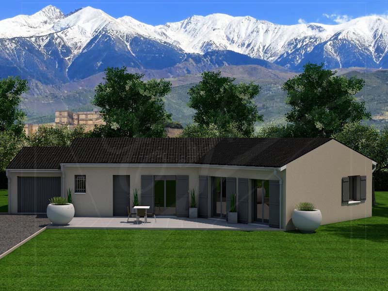 Terrain + maison en Ardèche Rhône Coiron